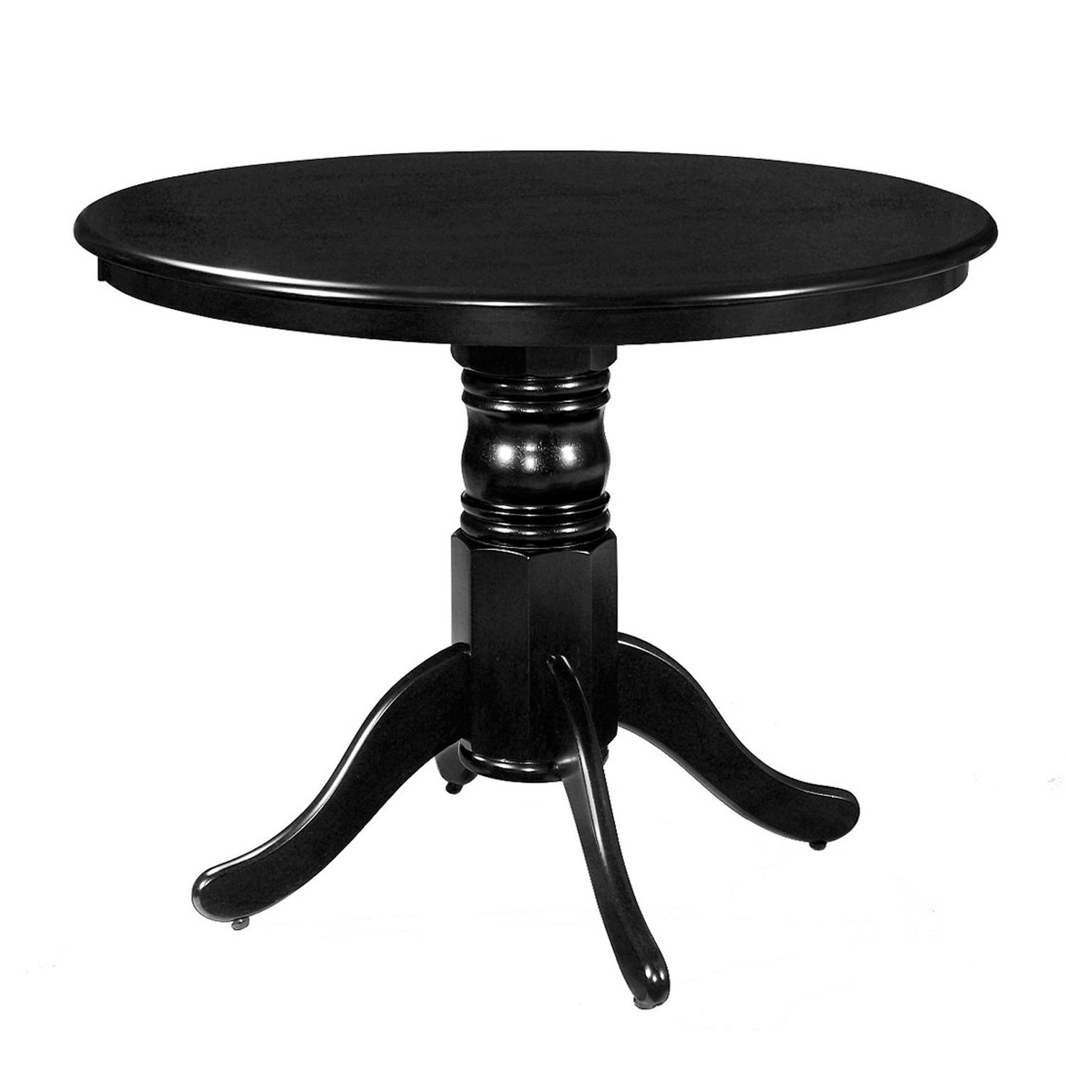 Small Round Dining Table In Black With 4 Velvet Chairs In Grey Rhode Island Kaylee Buyitdirect Ie