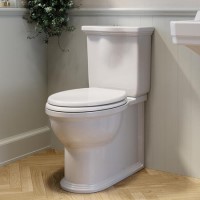 ALMOST PERFECT - Close Coupled Rimless Toilet with Soft Close Seat - Ripley