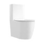 ONLY OPENED - Close Coupled Rimless Toilet with Soft Close Seat - Roma