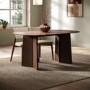 Walnut Dining Table - Seats 4 - 6 - Rivo