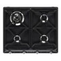 Smeg SF6905N1 Victoria Electric Single Oven & SR964NGH 60cm 4 Burner Gas Hob Pack