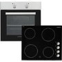 Nordmende 65LSingle Fan Oven & Four Zone Ceramic Hob Pack