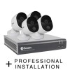 Swann HD 1080p 4 Camera CCTV System with Professional Installation