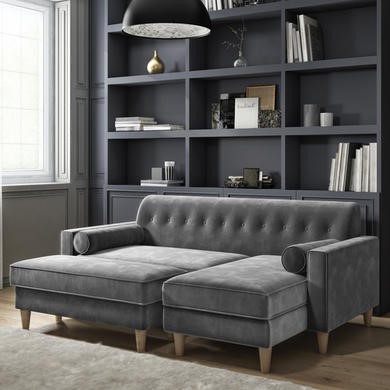 with footstool