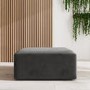 Grey Velvet 4 Seater U Shaped Modular Sofa - Hendrix
