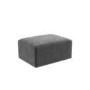 Grey Velvet L Shaped Modular Sofa - Seats 3 - Hendrix