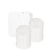 electriQ Smart TRV Valves (2 Pairs) with Zigbee Hub - White
