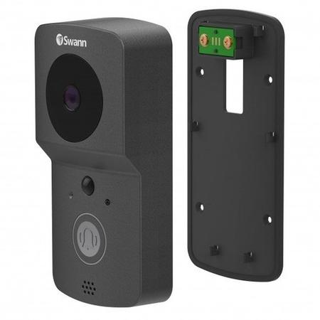 Swann 720p HD WiFi Video Doorbell with Chime Unit