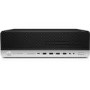 Refurbished HP EliteDesk 800 G3 SFF Windows 10 Pro Desktop with electriQ Eiq-24FHD75IS - 23.8" FHD Monitor