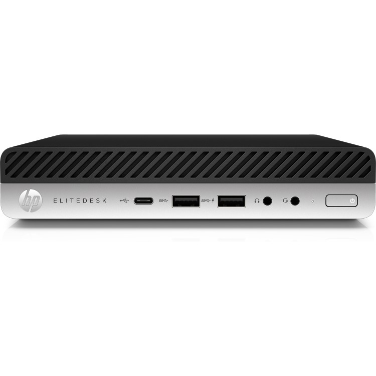 Refurbished HP EliteDesk 800 G4 Core i3 8th gen 8GB RAM 256GB SSD Windows 11 Pro Mini PC