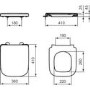 Ideal Standard i.life S Close Coupled Rimless Short Projection Corner Toilet With Soft Close Seat
