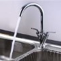 Box Opened Hector Twin Lever Chrome Kitchen Mixer Tap