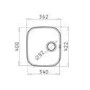 GRADE A2 - Single Bowl Undermount Chrome Stainless Steel Kitchen Sink - Ava