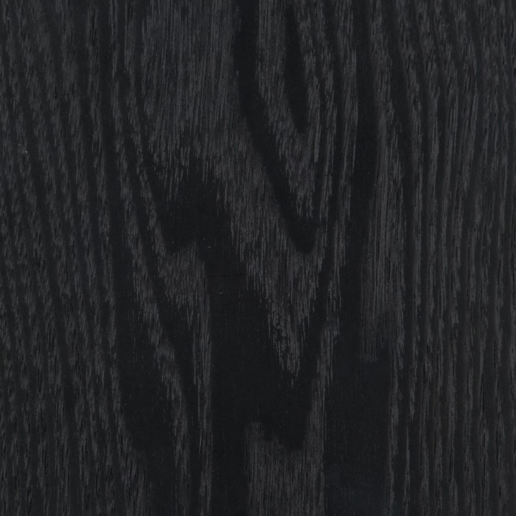 Large Rectangular Black Wooden Dining Table Set with 6 Cream and Black Upholstered Chairs - Seats 6 - Troy