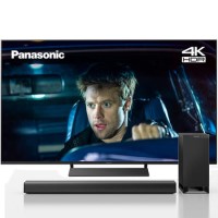Panasonic TX-40GX800B 40" 4K Ultra HD HDR10+ Smart LED TV with Soundbar & Subwoofer