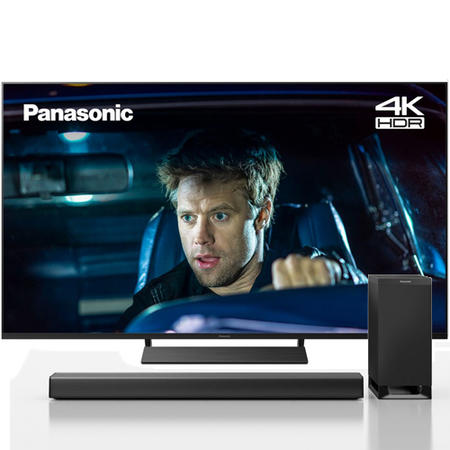 Panasonic TX-40GX800B 40" 4K Ultra HD HDR10+ Smart LED TV with Soundbar & Subwoofer
