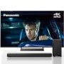 Panasonic TX-65GX800B 65" 4K Ultra HD HDR10+ Smart LED TV with Soundbar & Subwoofer