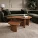 Kidney Mango Wood Coffee Nest of Tables - Ivan