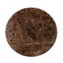 Round Brown Marble and Walnut Effect Nest of 2 Tables - Ivan