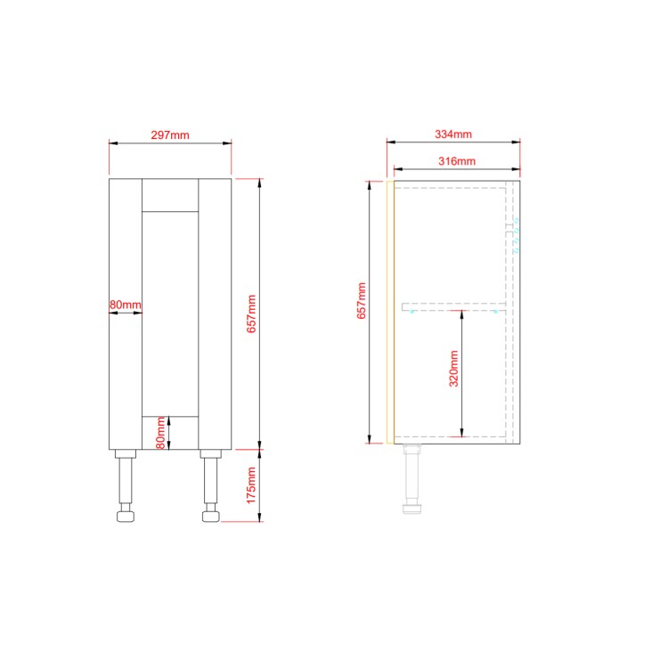 1500mm Beige Toilet and Sink Unit with Storage Unit and Square Toilet- Vancouver