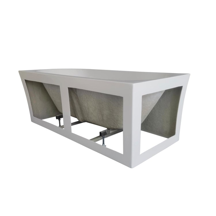 ALMOST PERFECT - Freestanding Single Ended Left Hand Corner Bath 1700 x 750mm - Vigo