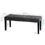 White Goss Extendable Dining Table with 2 Grey Velvet Dining Chairs and Matching Bench - Kaylee