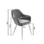 White Gloss Extendable Dining Table with 4 Grey Velvet Dining Chairs & 1 Matching Dining Bench - Vivienne