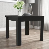 Vivienne Matt Black Dining Table - Seats 2 - 4