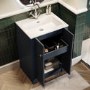 600mm Blue Freestanding Vanity Unit with Basin - Windsor