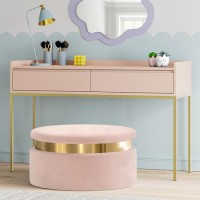 Small Pink Wooden Kids Desk with Storage - Zion Small Pink Wooden Kids Desk with Storage - Zion