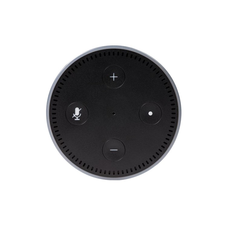 Amazon Echo Dot 2nd Generation Black with FREE E27 Smart Bulb