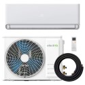 BUN/eIQ-12WMINV/102653 electriQ Easy-Fit 12000 BTU A+++ WiFi Smart Wall Mounted Split Air Conditioner with Heat Pump and Full Installation Included