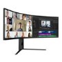 electriQ 49'' VA Dual QHD 240Hz KVM UltraWide Curved USB-C Monitor