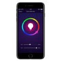 GRADE A1 - electriQ Smart dimmable colour Wifi Bulb GU10 spotlight fitting - Alexa & Google Home compatible