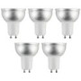 electriQ Smart dimmable colour Wifi Bulb with GU10 short spotlight fitting - 5 Pack