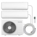 BUN/iQool-2MS12K12K/101870 electriQ iQool Multi-Split 2 x 12000 BTU Split Air Conditioner with Heat Pump and Installation Included