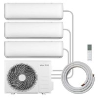 electriQ iQool Multi-Split 3 x 9000 BTU Smart Split Air Conditioner with Heat Pump and Installation Included