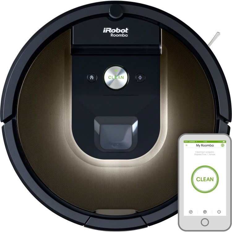 iRobot roomba980 Robot Vacuum Cleaner - Most Powerful Suction Smart with App Amazon Alexa Enabled