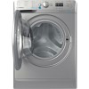 INDESIT Push And Go 8kg 1400rpm Freestanding Washing Machine - Silver