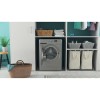 INDESIT Push And Go 8kg 1400rpm Freestanding Washing Machine - Silver