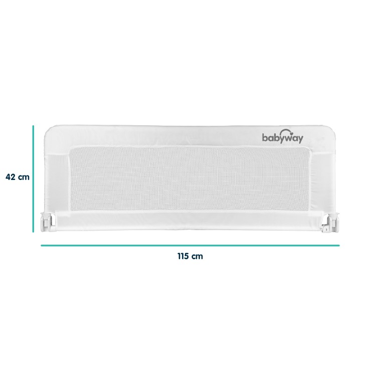 GRADE A1 - Baby Bed Guard Rail by Babyway