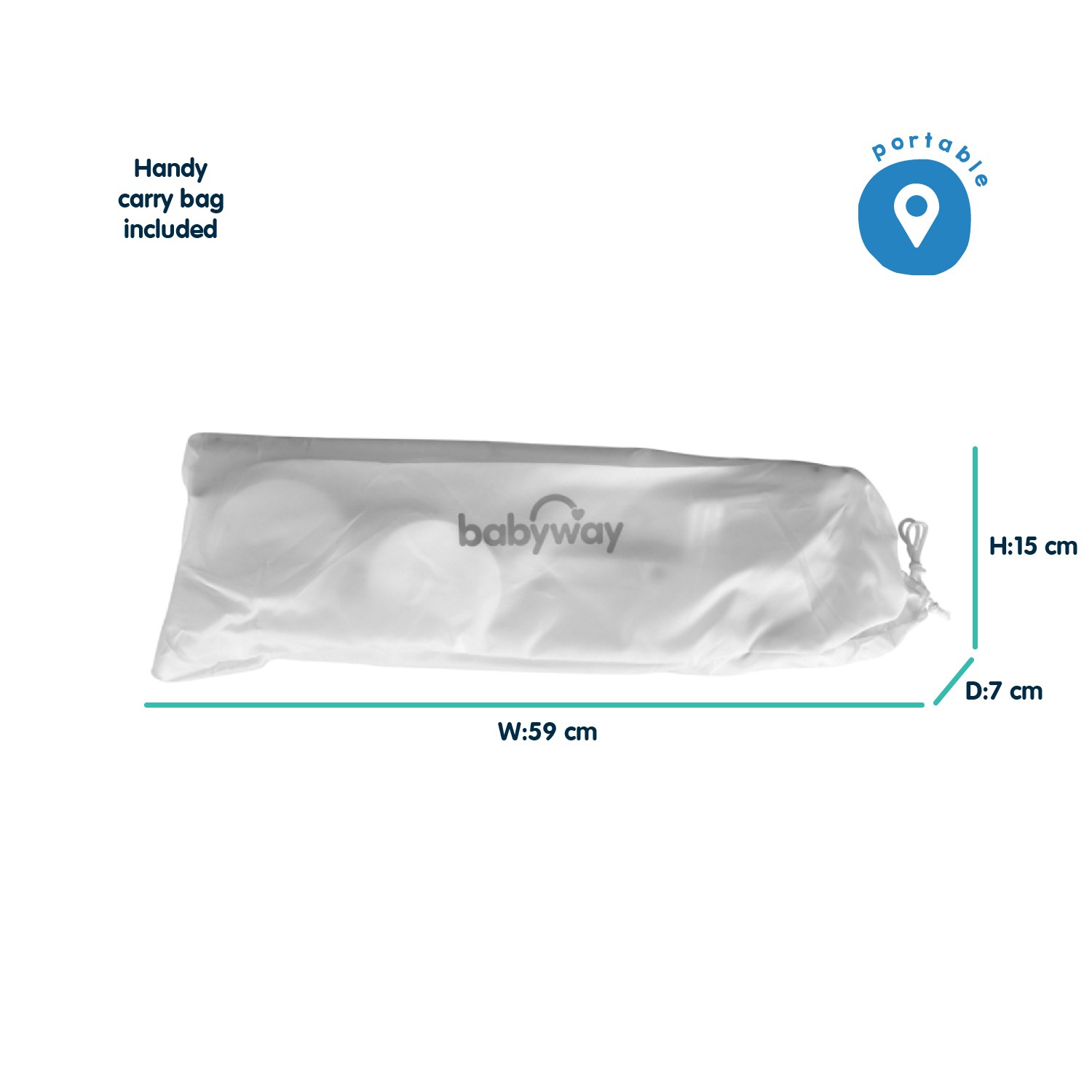 Babyway Baby Bed Guard Rail BuyItDirect.ie