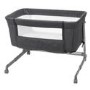Co Sleeper Adjustable Bedside Baby Crib by Babyway Charcoal Grey