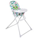 BWCHC-C Baby High Chair with Chameleon Print Padded Seat by Babyway