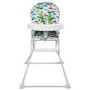 Baby High Chair with Chameleon Print Padded Seat by Babyway