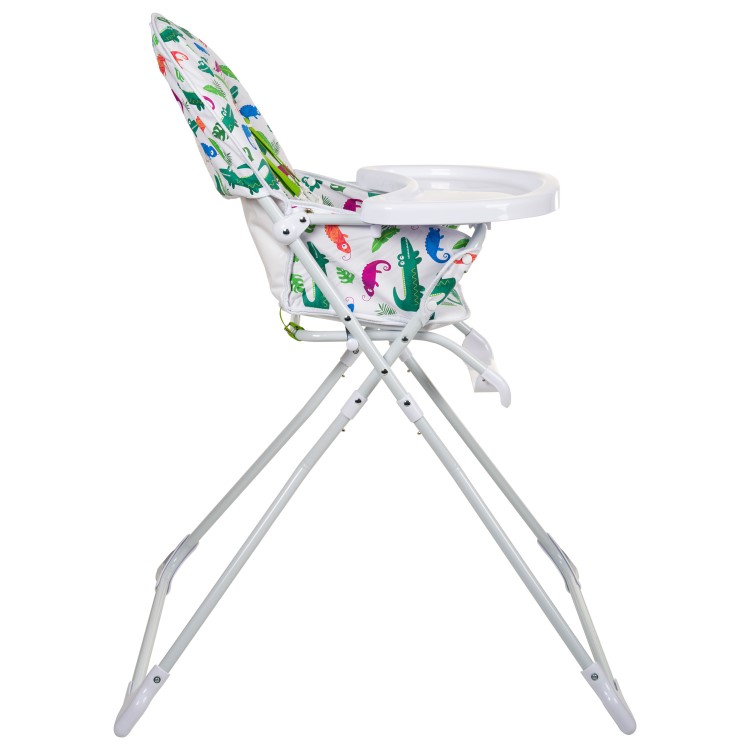 Baby High Chair with Chameleon Print Padded Seat by Babyway