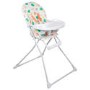 Babyway Baby High Chair with Safari Animal Print Padded Seat