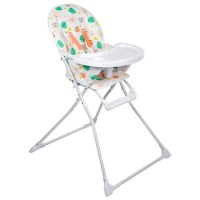 Babyway Baby High Chair with Safari Animal Print Padded Seat