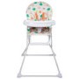 Babyway Baby High Chair with Safari Animal Print Padded Seat