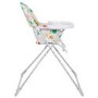 Babyway Baby High Chair with Safari Animal Print Padded Seat